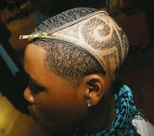 Incredible Zipper Haircut