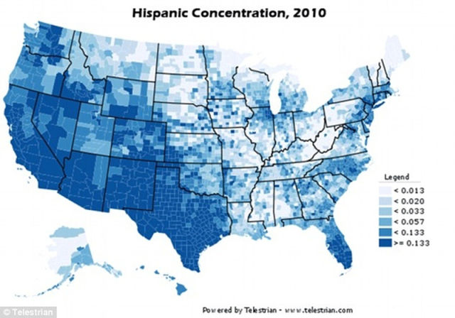 Fascinating US Census Maps and Graphs