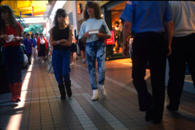 Blast to the 1989s Shopping Mall Past