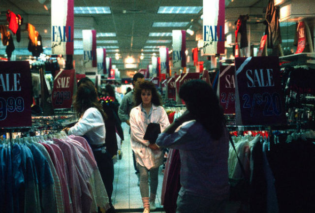 Blast to the 1989s Shopping Mall Past