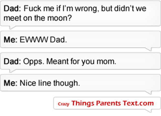 When Parents Text Their Kids