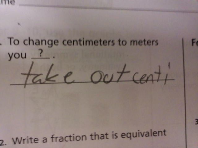 Hilarious Exam Answers