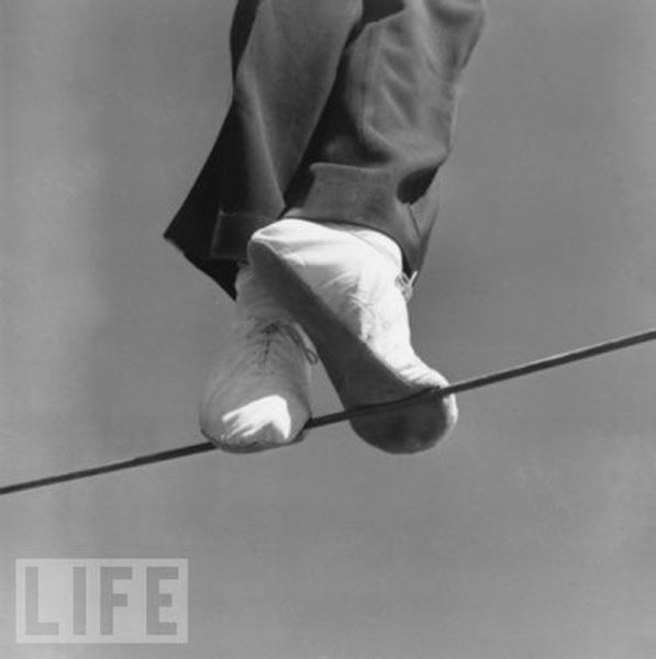Tightrope Nuts Through History