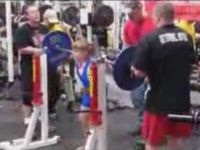 9-Year-Old Girl Squats 187lbs