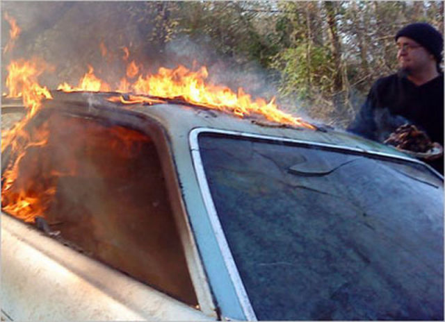 Redneck Way of Cooking Bacon