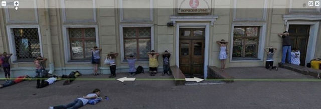 Russian Google Maps Took Some Scary Pictures