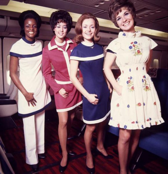 Fashionable Stewardess Outfits From the 30s to Present Day