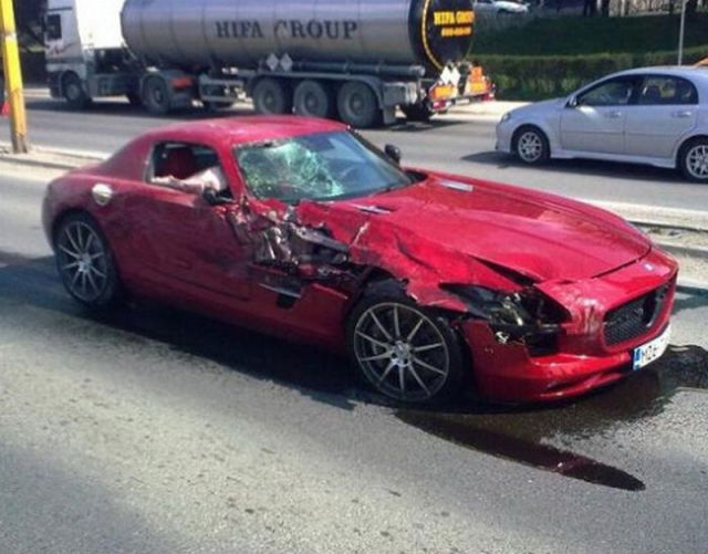 The Most Expensive Mangled Cars