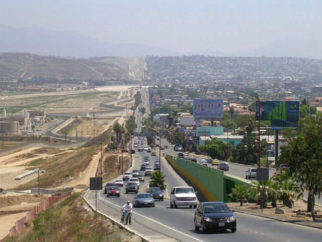 The Border Between The United States and Mexico