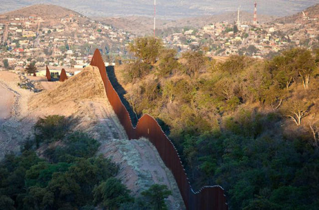 The Border Between The United States and Mexico