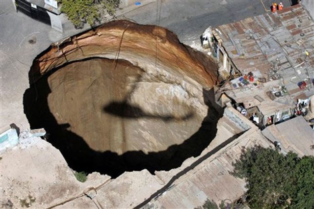 The Biggest Holes on the Earth