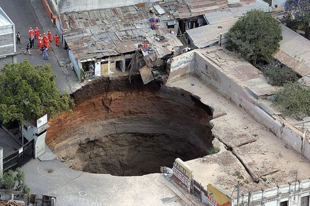The Biggest Holes on the Earth