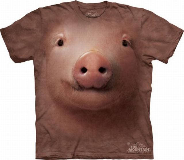 T-Shirts with Animal Faces