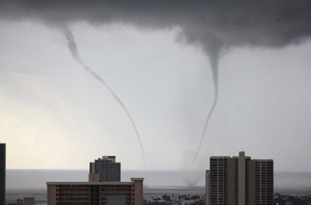 Rare Hawaiian Tornadoes