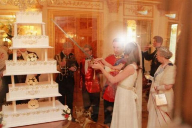 Crazy Behind the Scenes Royal Wedding Pictures