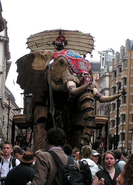 Huge Ten Ton Mechanical Elephant
