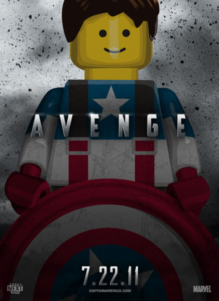 Lego Style Movie Posters