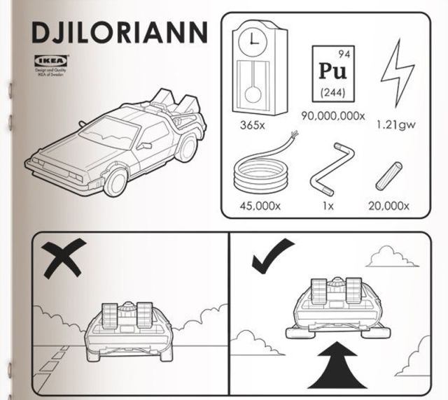 Science Fiction Ikea Instructions
