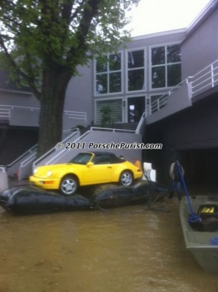 Unique Automobile Flood Protection