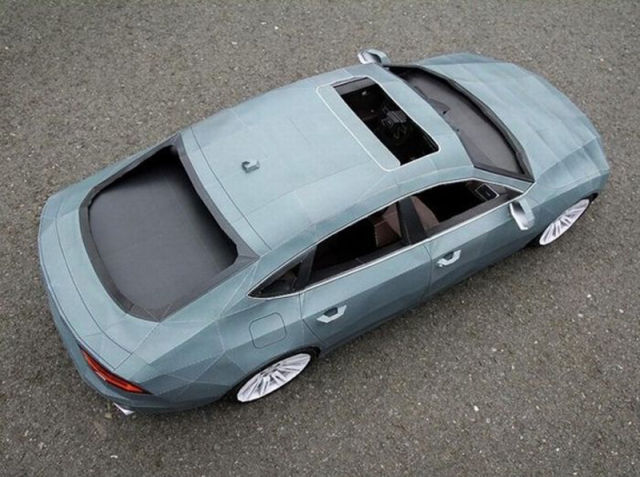 Audi A7 Paper Model