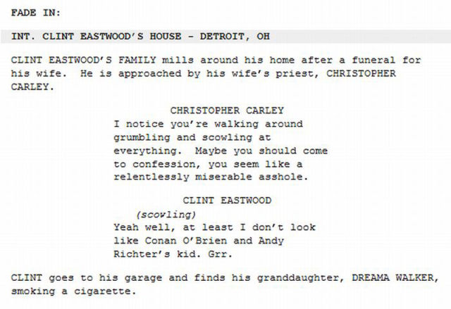 Funny Edited Movie Scripts