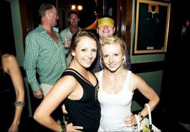 Photobomber at the Party