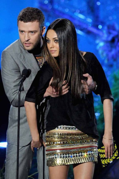 Mila Kunis And Justin Timberlake At Mtv Movie Awards 8 Pics