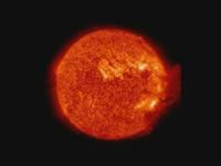 Amazing Footage of Explosion on the Sun