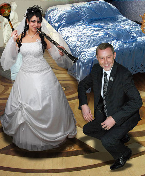 Funny Photoshopped Wedding Pictures