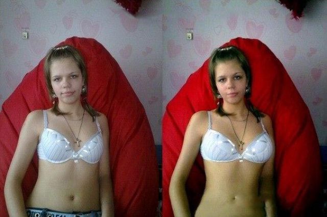 Before and After Photoshop