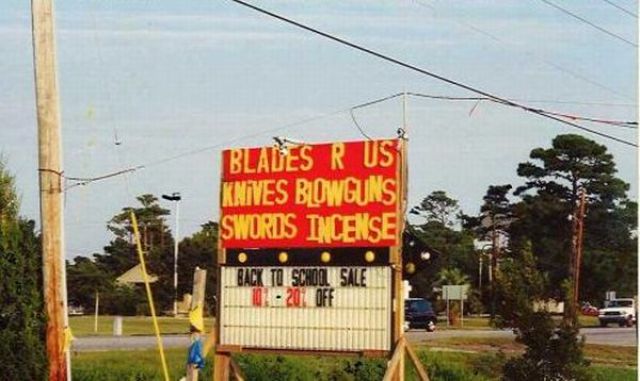 Funny Collection of WTF Signs