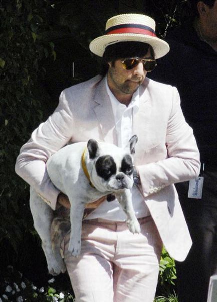 Celebrity Men and Their Dogs