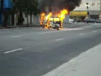 Stupid Guy Walks Past Exploding Car