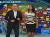 Tom Hanks Dances while Doing the Weather