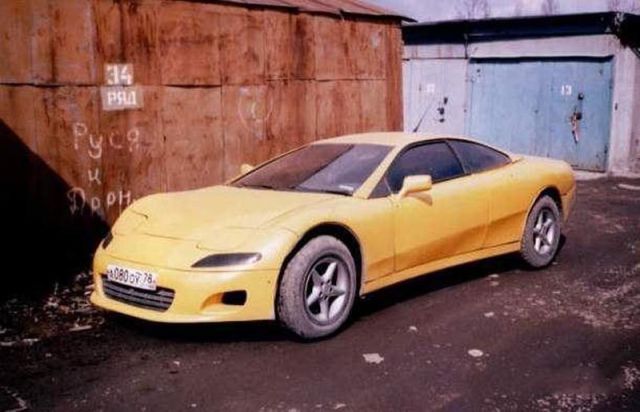 Brilliant Russian Man Builds His Own Sleek Car