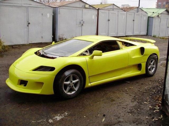 Brilliant Russian Man Builds His Own Sleek Car