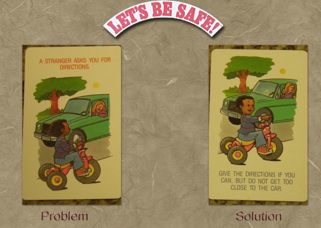 A Safety Game for Kids from the 80