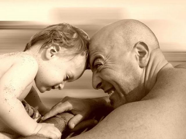 Bonding Between a Father and His Child