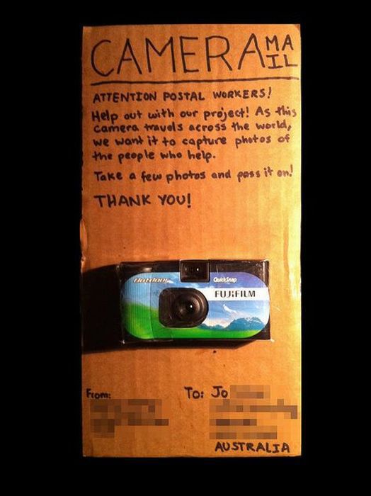 Disposable Camera Mail Project