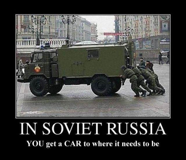 In Soviet Russia…
