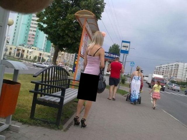 Russian Girls Have a New Summer Fashion