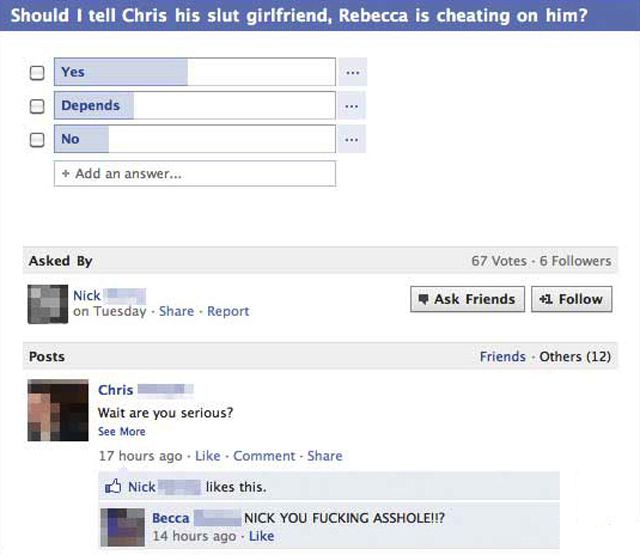 Embarrassing Facebook Breakups for The Entire World to See