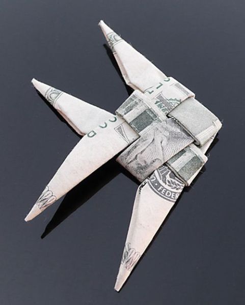 Gorgeous Dollar Bill Origami Art