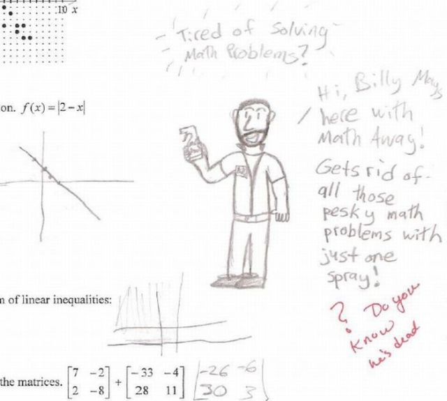 math memes exam Funny Izismile.com (38 Questions pics) to Answers Test