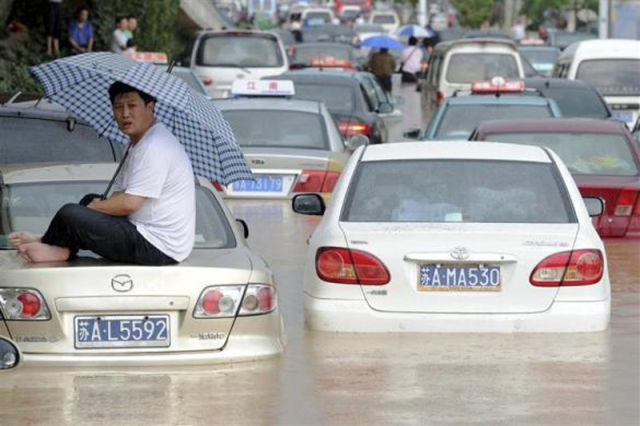 Horrible Flood in China