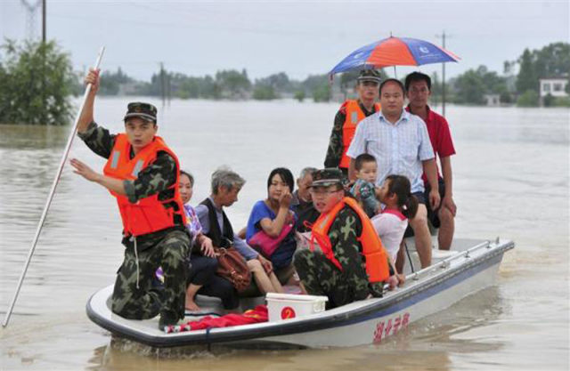 Horrible Flood in China