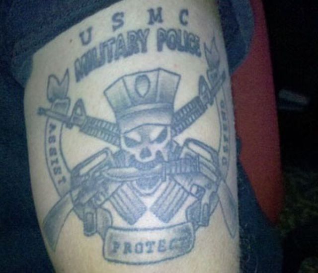 Tattoos from the US Military