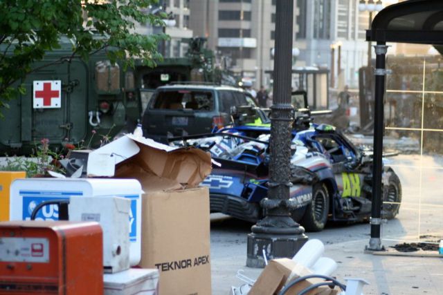 Behind the Scenes: Transformers Movie Set in Chicago