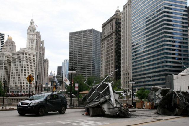 Behind the Scenes: Transformers Movie Set in Chicago