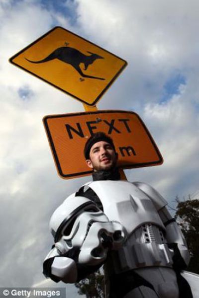 Stormtrooper Walks for the Good